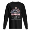 New England Patriots legends thank you for the memories signatures shirt