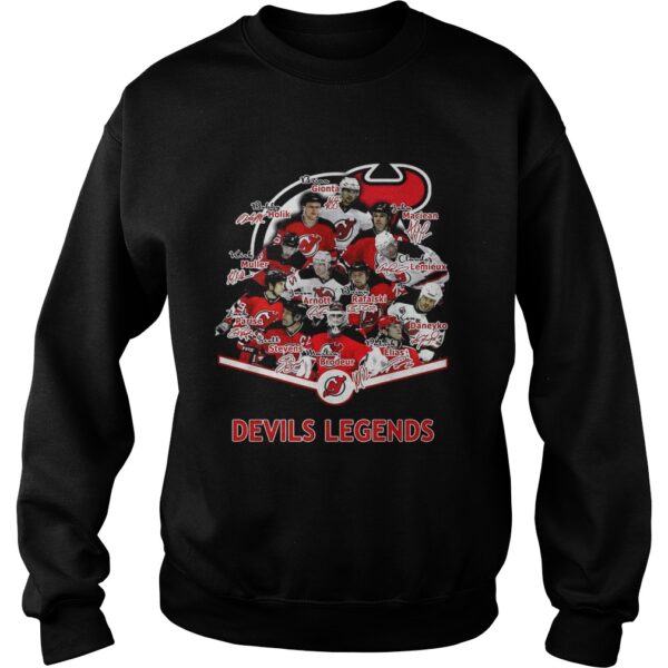 New Jersey Devils Legends signature shirt