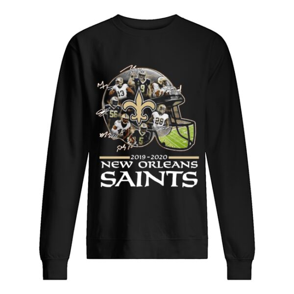 New Orleans Saints 2019-2020 Team Player Signatures shirt