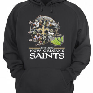 New Orleans Saints 2019-2020 Team Player Signatures shirt 2 New Orleans Saints 2019 2020 Team Player Signatures shirt 3