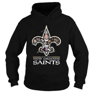 New Orleans Saints 2019 2020 Team signatures shirt New Orleans Saints 2019 2020 Team signatures shirt