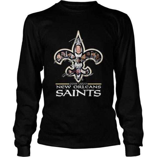 New Orleans Saints 2019 2020 Team signatures shirt