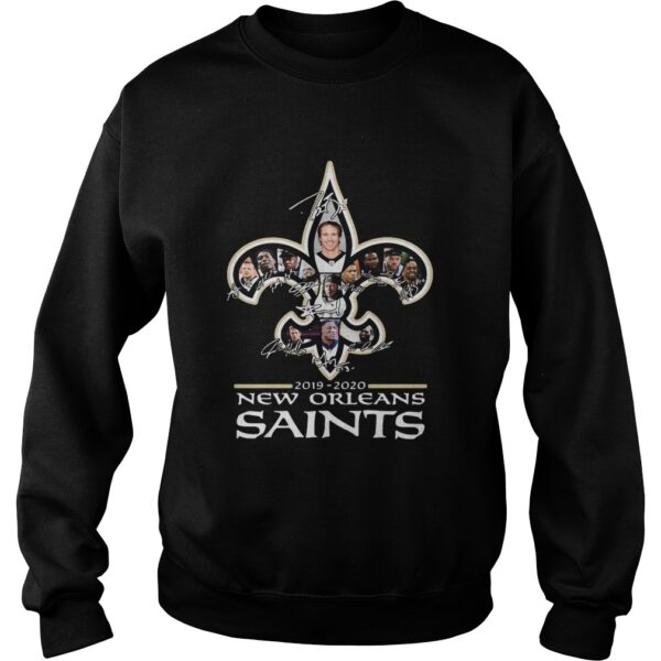 New Orleans Saints 2019 2020 Team signatures shirt