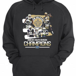New Orleans Saints 2019 NFC South Division Champions signature shirt 2 New Orleans Saints 2019 NFC South Division Champions signature shirt 3
