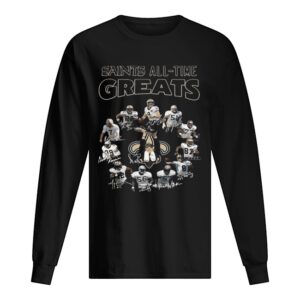 New Orleans Saints All Time Greats Players Signatures shirt New Orleans Saints All Time Greats Players Signatures shirt