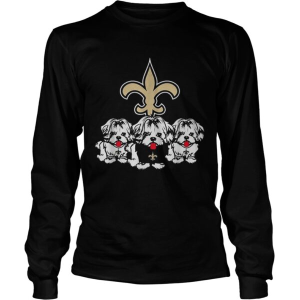 New Orleans Saints Shih Tzu shirt