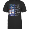 New York Giants Football Players Signatures T-Shirt