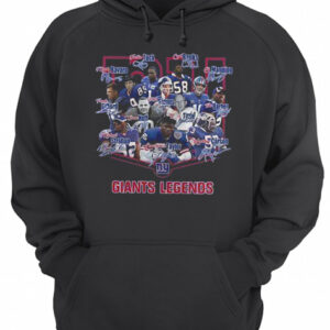 New York Giants legends players signatures shirt 3