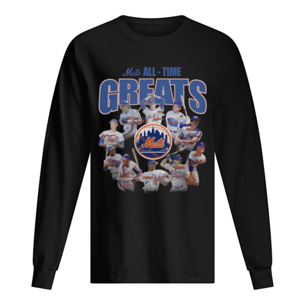 New York Mets All-time Greats Players Signatures shirt