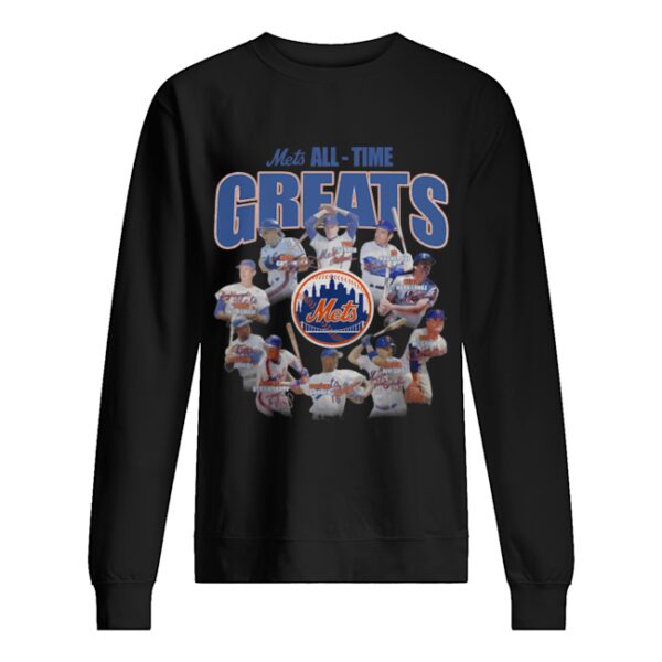 New York Mets All-time Greats Players Signatures shirt