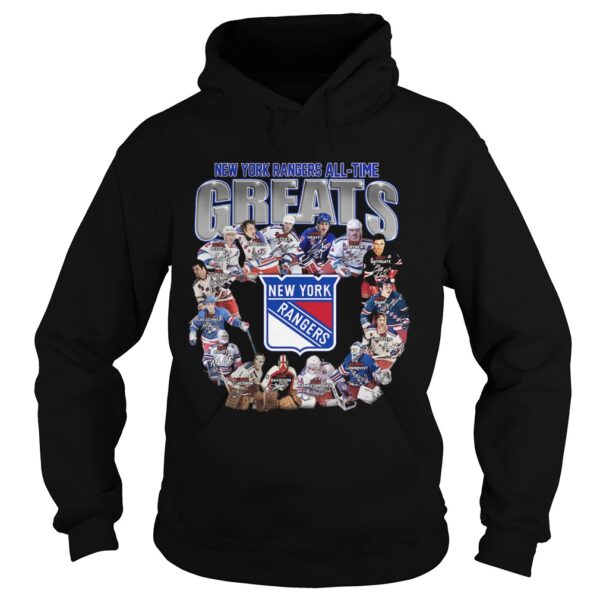 New York Rangers Alltime greats signature shirt