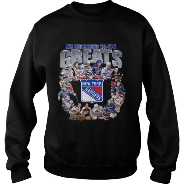 New York Rangers Alltime greats signature shirt