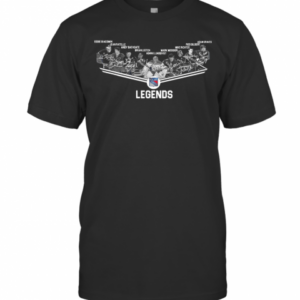 New York Rangers Legends Team Player Signature T-Shirt