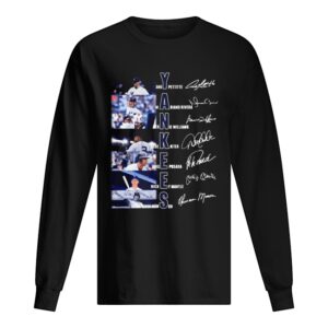 New York Yankees Andy Pettitte Mariano Rivera Bernie Williams Gerk Jeter Jorge Posada Mickey Mantle Thurman Munson signature shirt New York Yankees Andy Pettitte Mariano Rivera Bernie Williams Gerk Jeter Jorge Posada Mickey Mantle Thurman Munson signature shirt