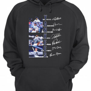 New York Yankees Andy Pettitte Mariano Rivera Bernie Williams Gerk Jeter Jorge Posada Mickey Mantle Thurman Munson signature shirt 2 New York Yankees Andy Pettitte Mariano Rivera Bernie Williams Gerk Jeter Jorge Posada Mickey Mantle Thurman Munson signature shirt 3