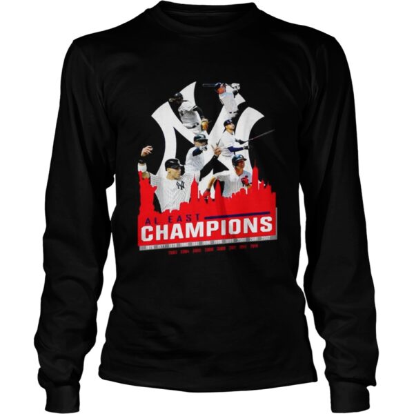 New York Yankees al east champions shirt