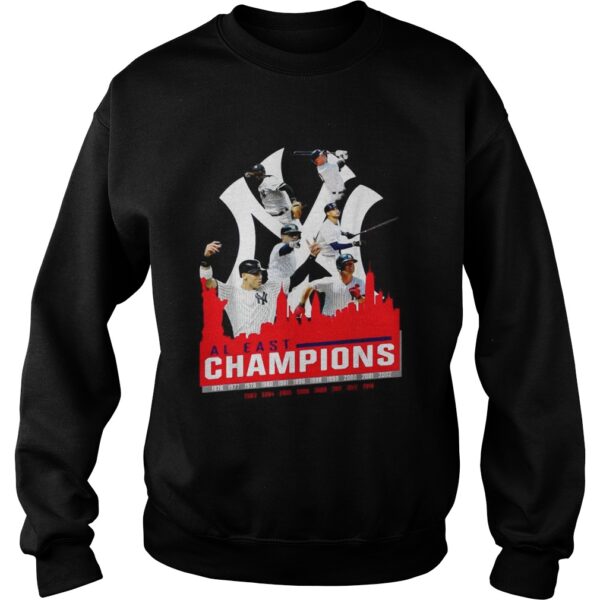 New York Yankees al east champions shirt