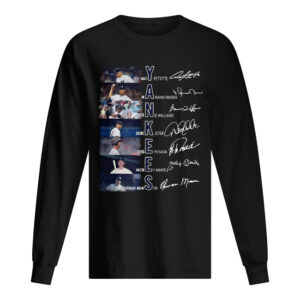 New York Yankees members signature shirt New York Yankees members signature shirt