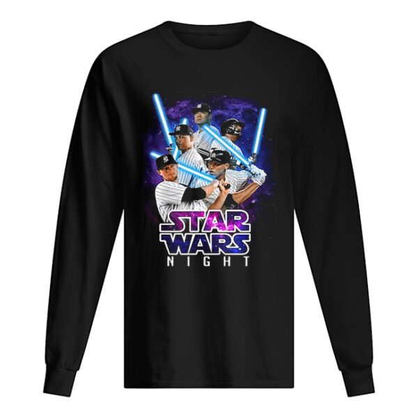 New York Yankees players Star Wars night shirt