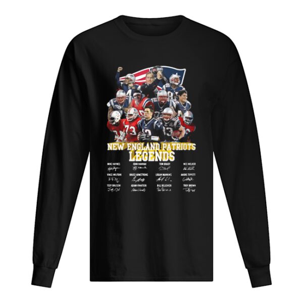 New england patriots legends all team signature shirt