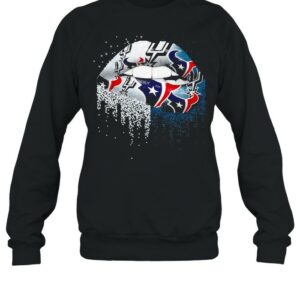 Nfl houston texans lips logo shirt
