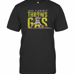 Nice 2020 Jack Flaherty Throws Gas T-Shirt