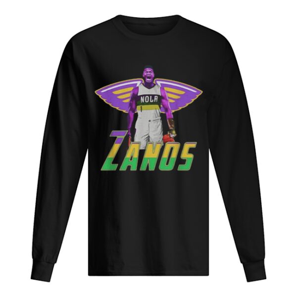 Nice Zanos Nola New Orleans Pelicans shirt