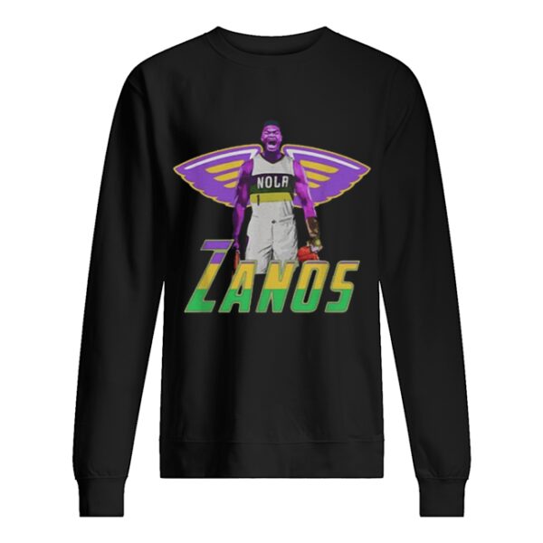 Nice Zanos Nola New Orleans Pelicans shirt