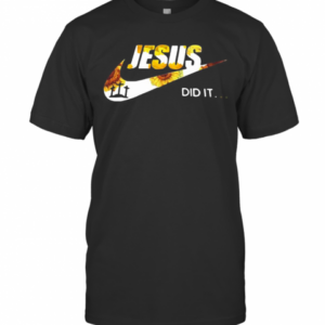 Nike Jesus Did It Sunflower T-Shirt