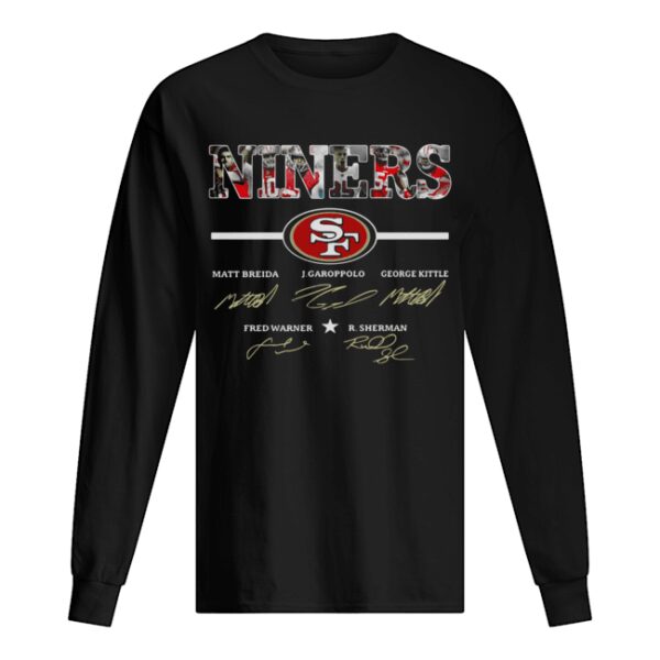 Niners San Francisco 49ers Player Signatures shirt