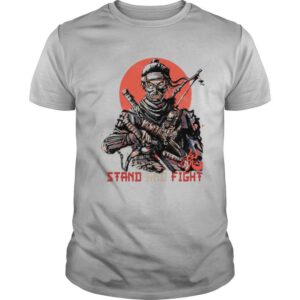 Ninja Stand And Fight Sunset shirt