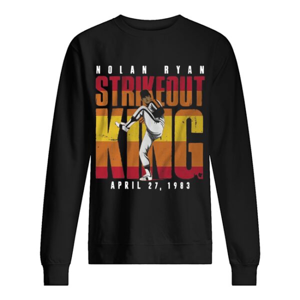 Nolan Ryan Strike Out King shirt