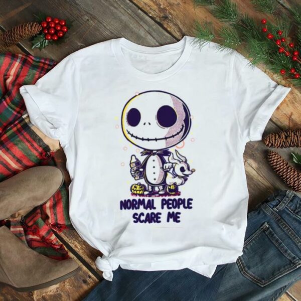 Normal People Scare Me Nightmare Before Christmas Halloween shirt