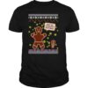 Not My Gumdrop Buttons Gingerbread Man Ugly Christmas shirt
