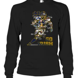 Notre Dame Fighting Irish Go Irish Signatures T-Shirt
