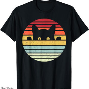 Nottingham Forest Retro T-shirt Black Cat