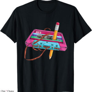 Nottingham Forest Retro T-shirt Cartoon Pencil