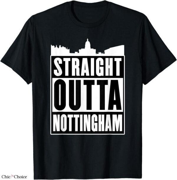 Nottingham Forest Retro T-shirt Straight Outta