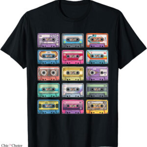 Nottingham Forest Retro T-shirt Vintage Cassette