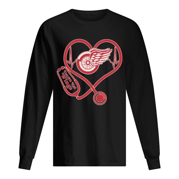 Nurse Heart Detroit Red Wings shirt