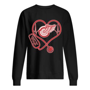 Nurse Heart Detroit Red Wings shirt 2