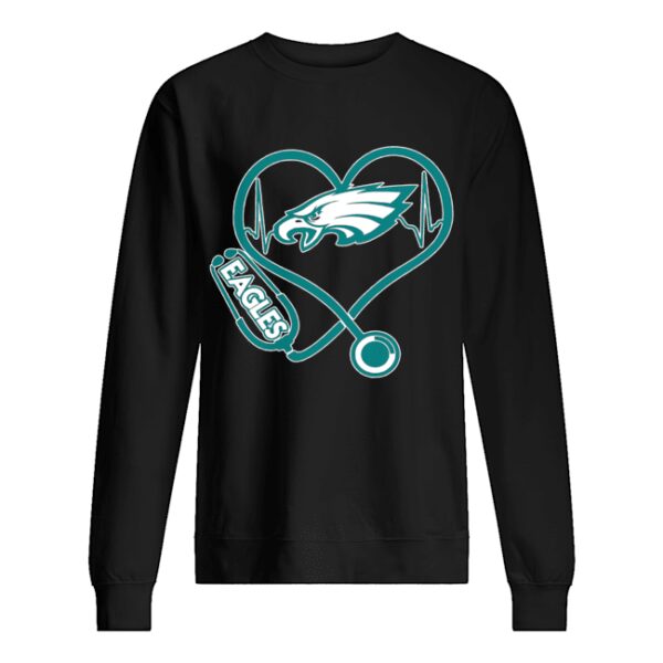 Nurse Heart Philadelphia Eagles shirt