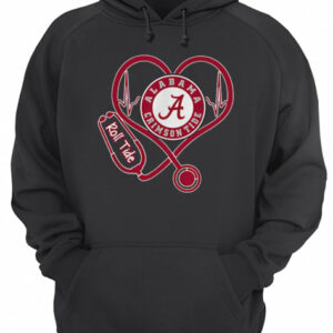 Nurse Heartbeat Love Alabama Crimson Tide Roll tide shirt 2 Nurse Heartbeat Love Alabama Crimson Tide Roll tide shirt 3