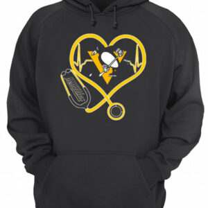 Nurse Stethoscope Love Heartbeat Pittsburgh Penguins shirt 2 Nurse Stethoscope Love Heartbeat Pittsburgh Penguins shirt 3