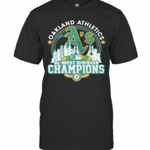 Oakland Athletics 2020 Al West Division Champions T-Shirt