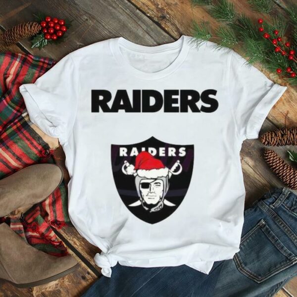 Oakland Raiders NFL Christmas Logo Shirt