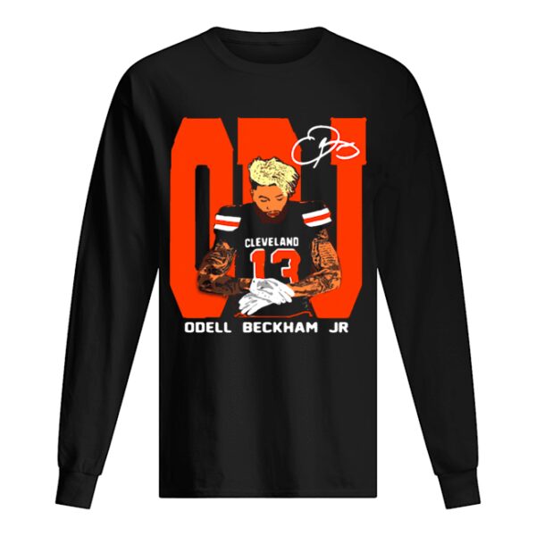 Odell Beckham Jr. Cleveland Browns Signature shirt