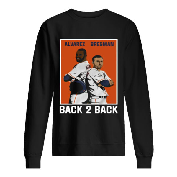 Official Alvarez Bregman Back 2 Back Shirt