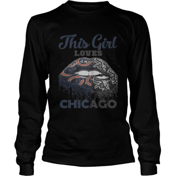 Official Lip this girl loves Chicago shirt