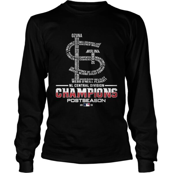 Official NL Central Division Champions Postseason 2019 shirt